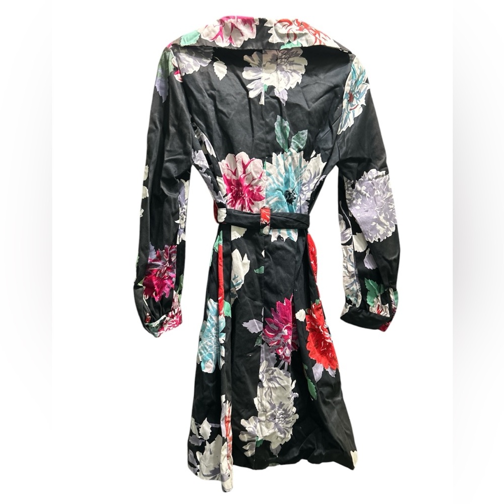 Kirna Zabete for Target Floral Print Belted Trench Coat - Picture 5 of 6